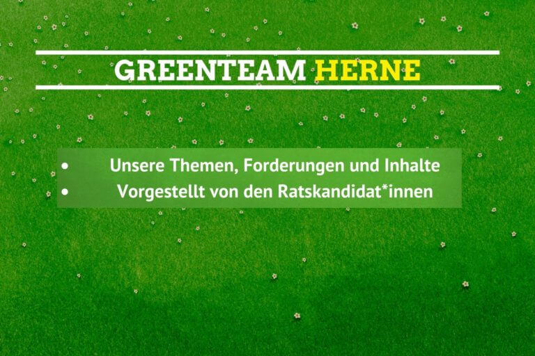 Das GreenTeam Herne