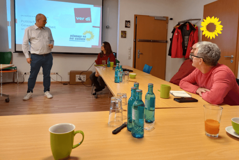 GrünStück mit Monya Buß: Politische Gewerkschaftsarbeit in der Kommune