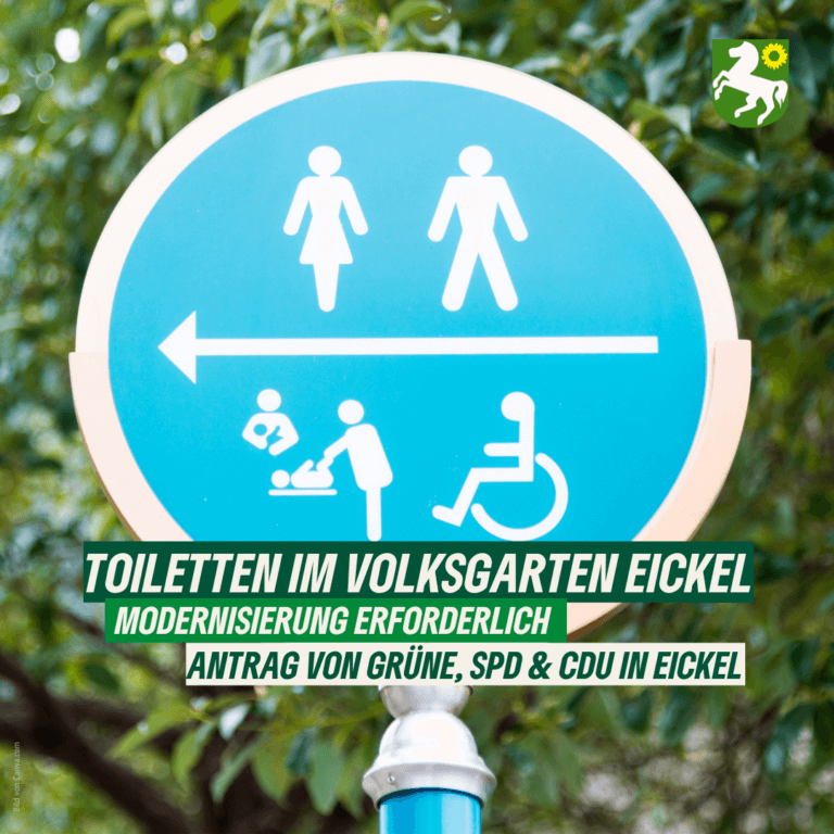 SPD, CDU und Grüne fordern dringende Modernisierung der Toilettenanlage im Volksgarten Eickel