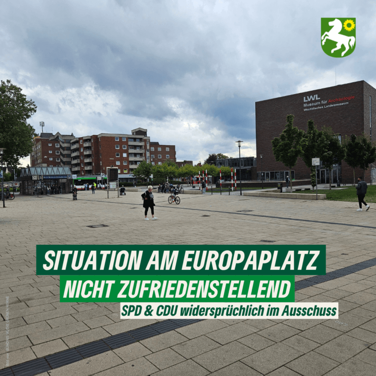 SPD und CDU fordern Maßnahmen am Europaplatz, lehnen aber finanzielle Unterstützung ab – Grüne kritisieren widersprüchliches Verhalten