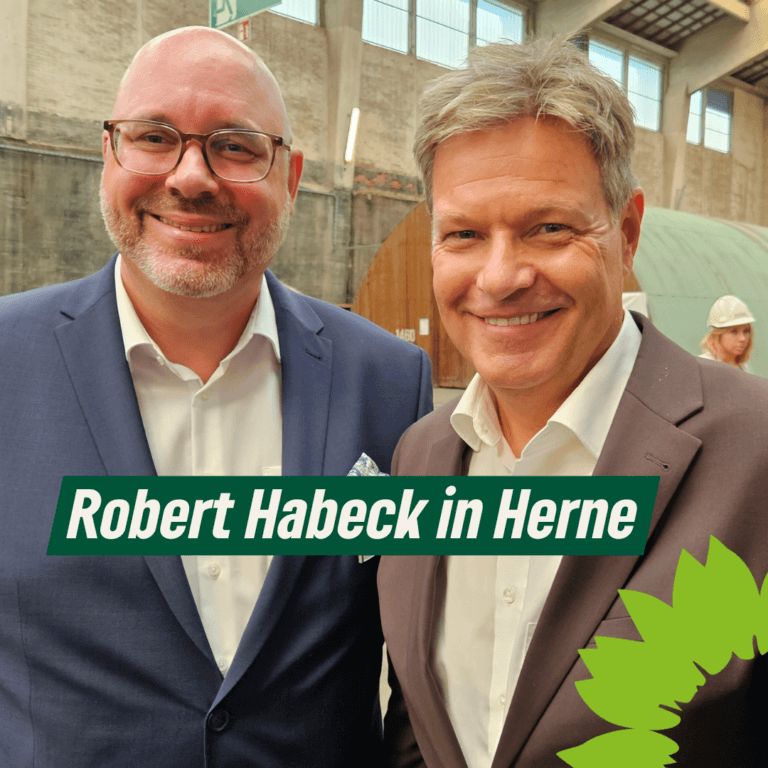 Robert Habeck & Mona Neubaur in Herne