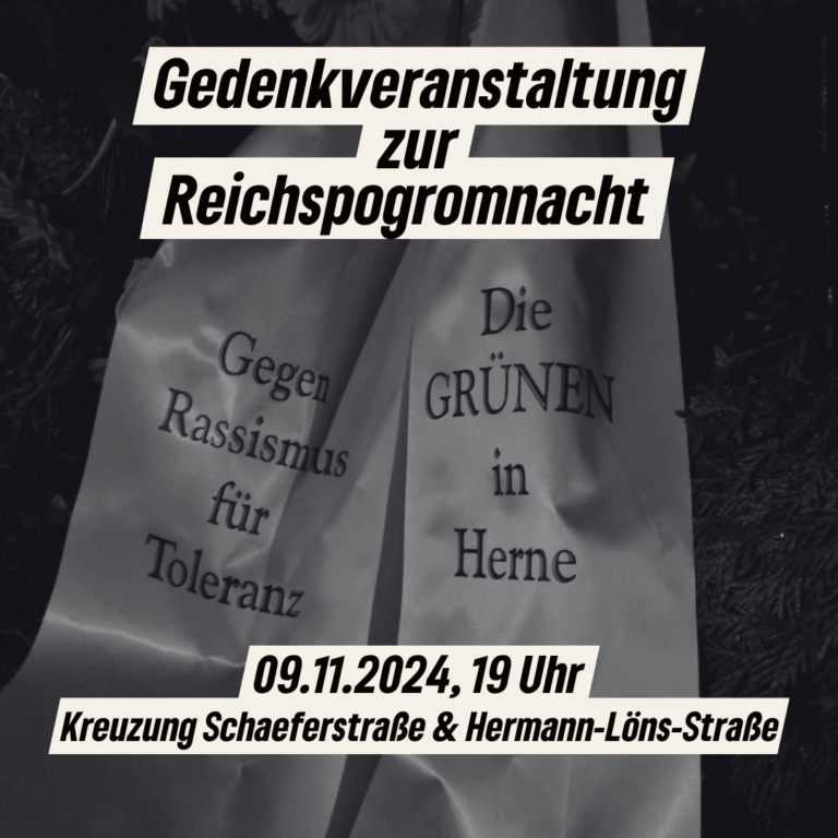 Gedenkveranstaltung zur Reichspogromnacht