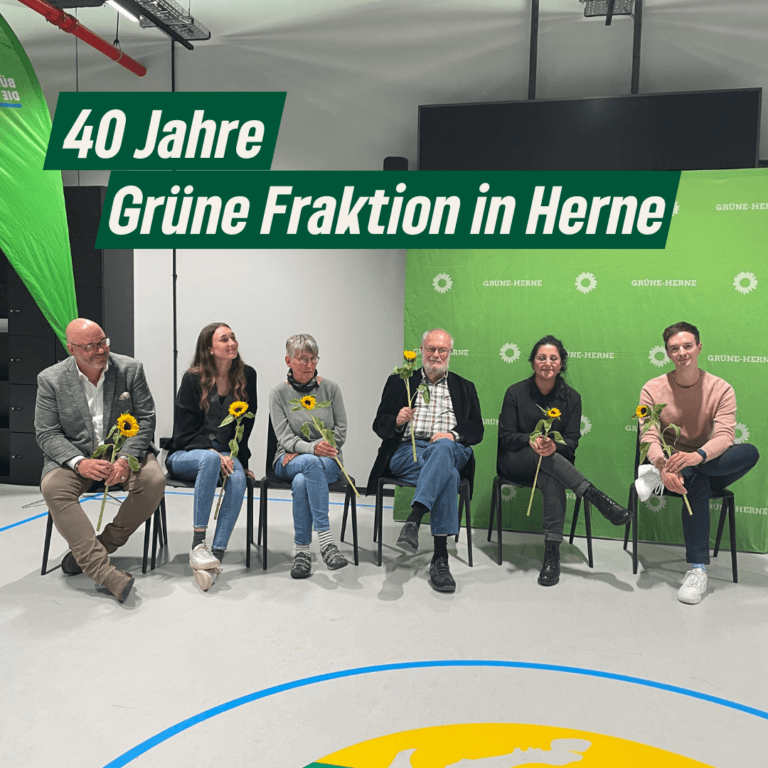 40 Jahre Grüne Fraktion in Herne