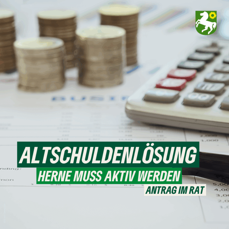 Herne muss Altschuldenregelung des Landes aktiv nutzen