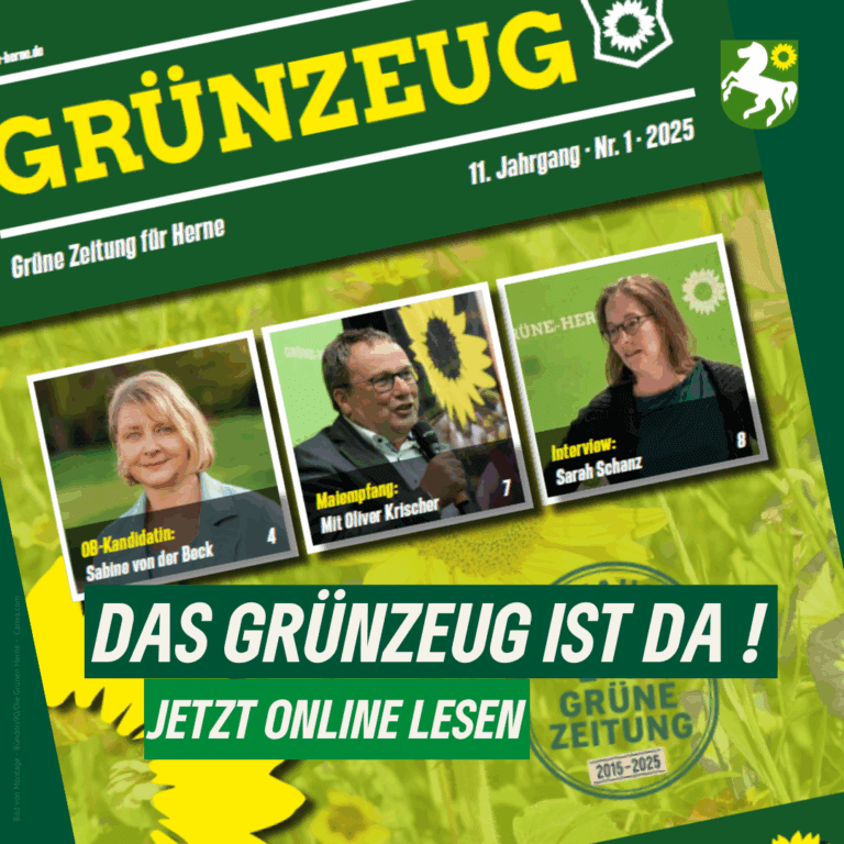 Grünzeug Nr. 1 / 2025 ist da – jetzt auch online lesen!