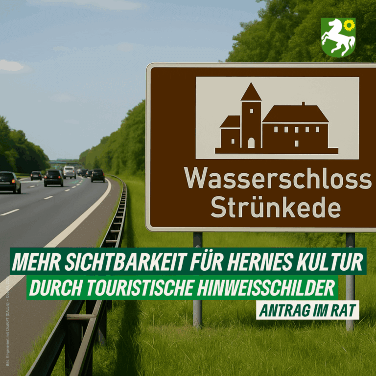 Touristische Schilder sollen auf Herne aufmerksam machen