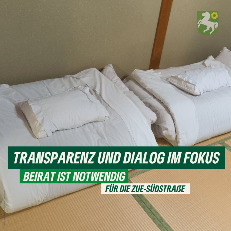TRANSPARENZ UND DIALOG IM FOKUS: LINKE UND GRÜNE FRAKTION FORDERN EINRICHTUNG EINES ZUE-BEIRATS